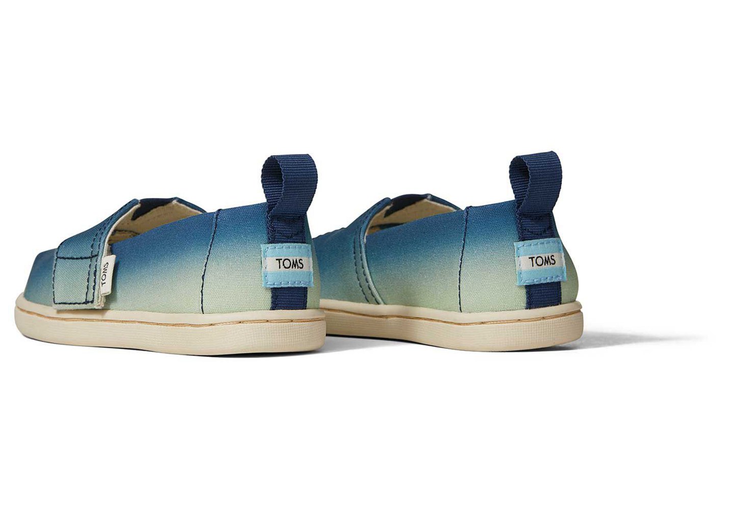 Toms Alpargata Tiny Canvas Espadrille Indigo - Kids - 83714-COPR